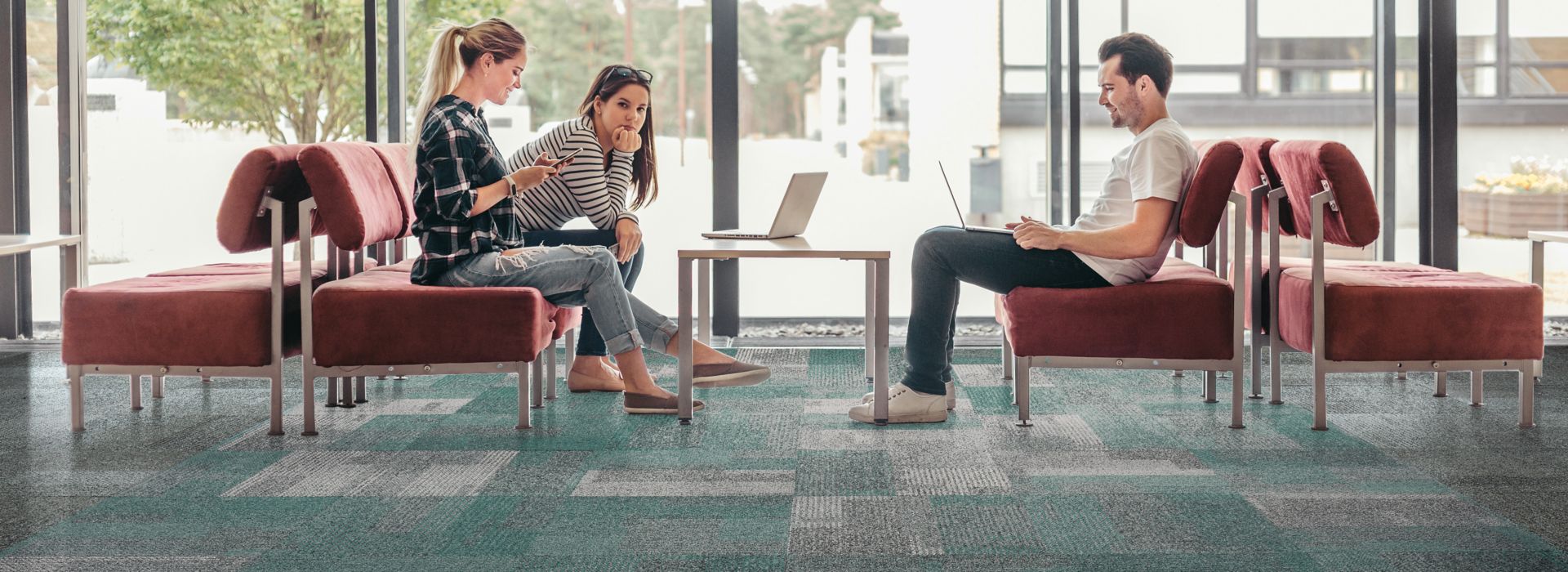 The Standard Commercial Carpet Tile by Interface